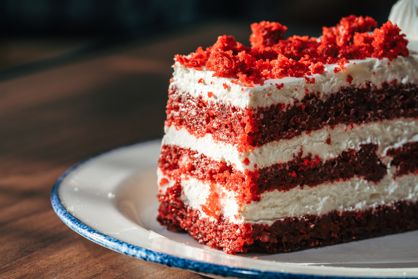 Red Velvet Cake Slice