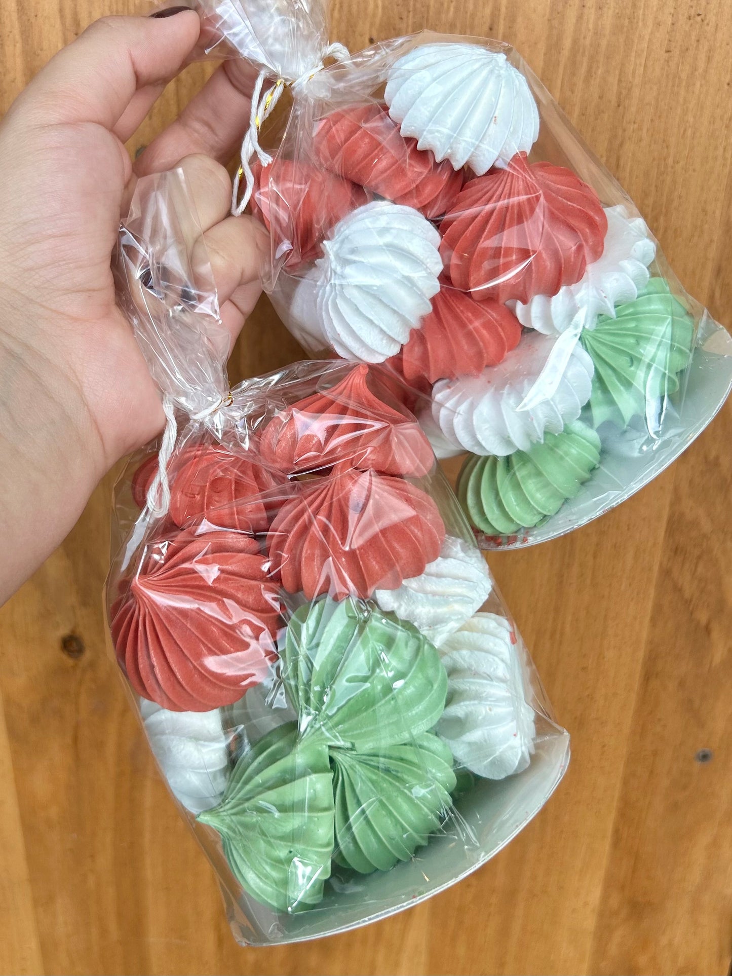 Christmas Meringues (Suspiros)