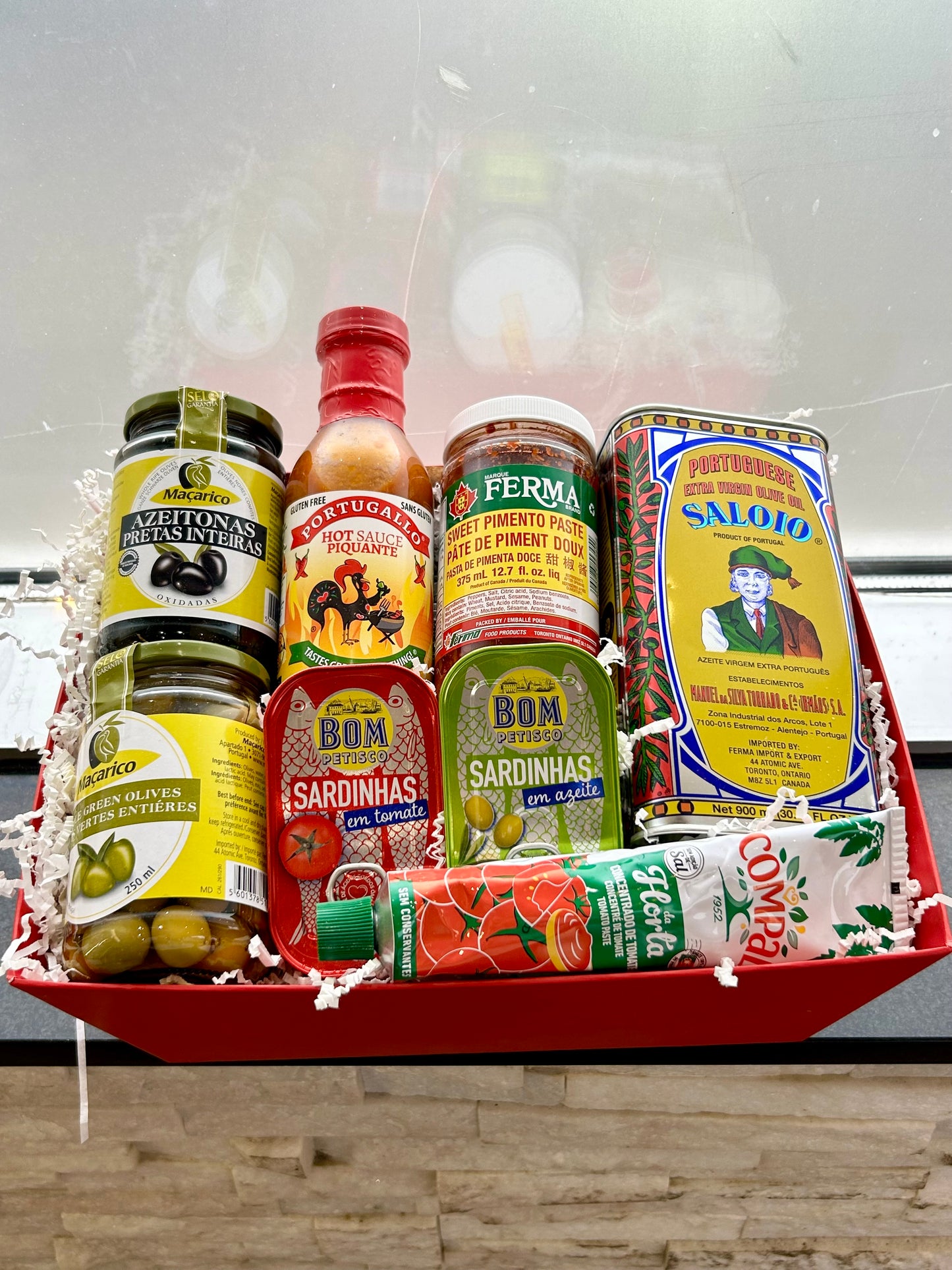 Portuguese Cooking Essentials Gift Basket